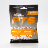 Professional Tee System ProLength Plus Wood Golf Tee, 1-1/2-in, 90-pk, White G6U5 - product image 1