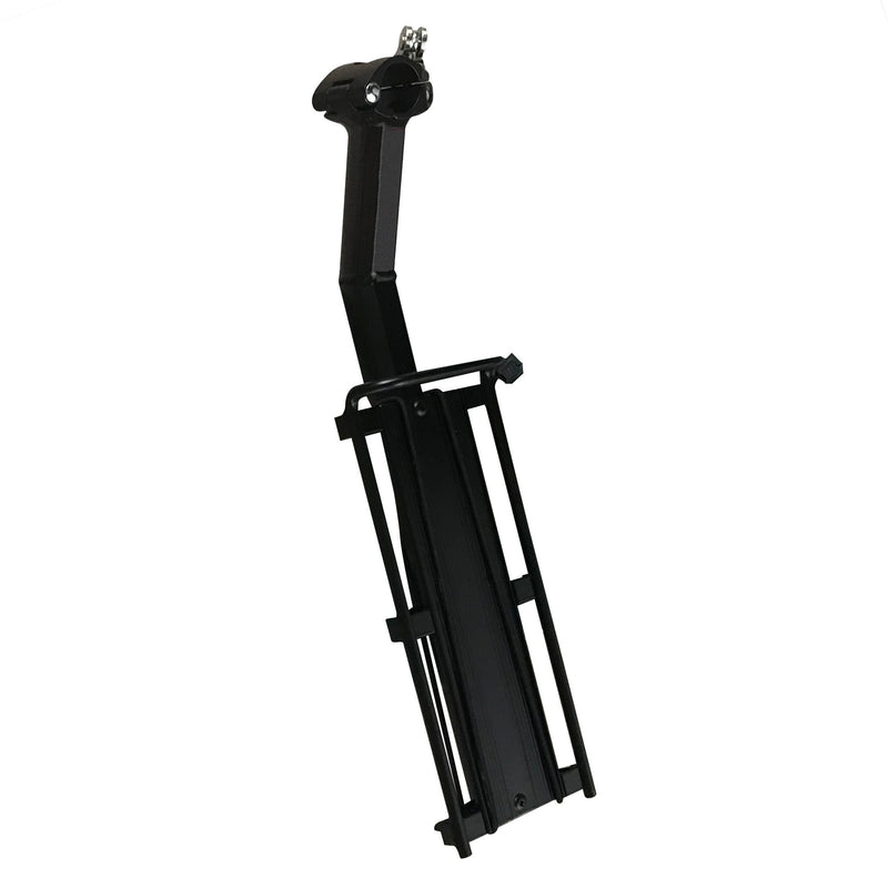 Alloy Seat Bike Cargo Rack, Black X6G5
