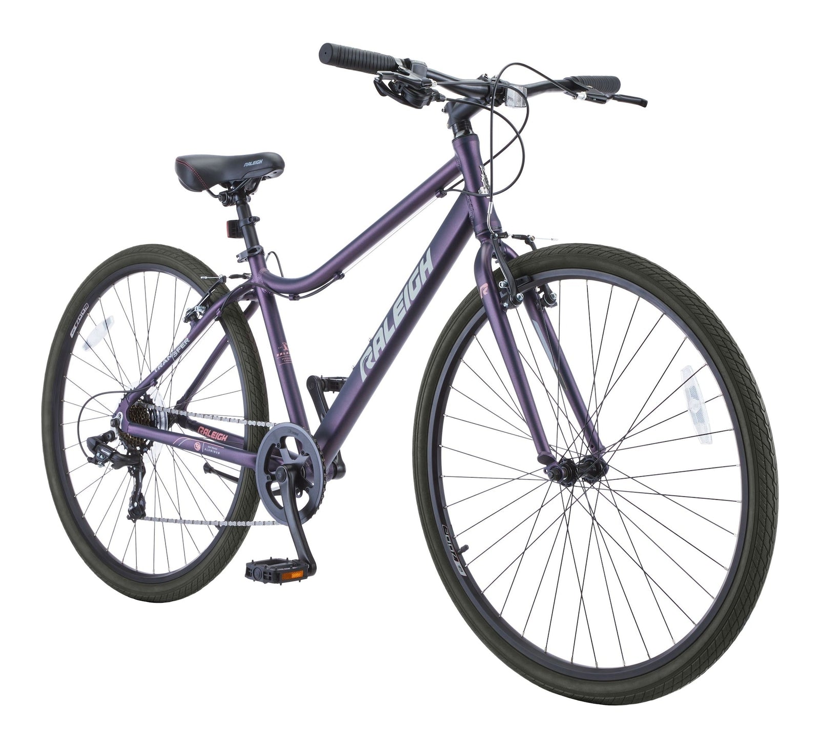 Entourage City Bike, Aluminum Frame, 700C, Purple B8R2 - product image 1