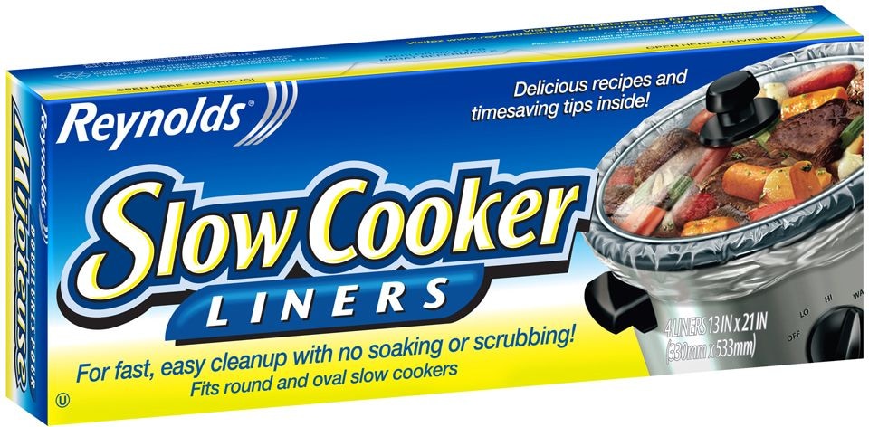 Slow Cooker Aluminum Liners, 6.1-L, 4-pk B5L1 - product image 1