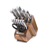Stainless Steel Knife Block Set with Edgekeeper, 13-pc M1X1 - product image 1