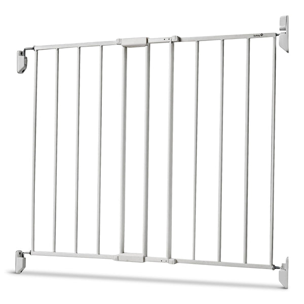 Top of Stairs Metal Gate, White P1A9