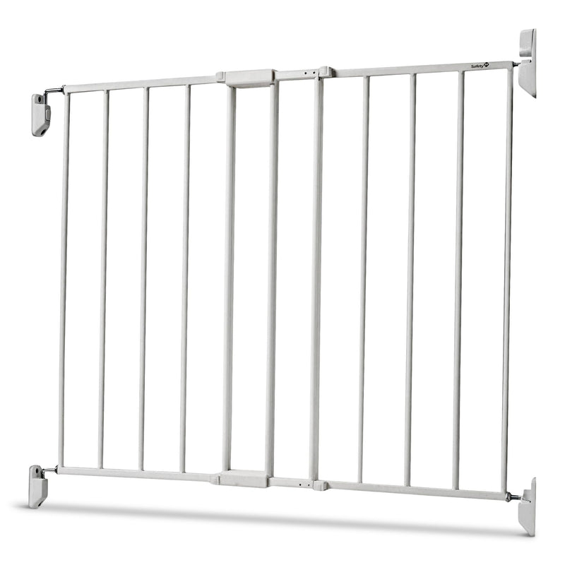 Top of Stairs Metal Gate, White P1A9