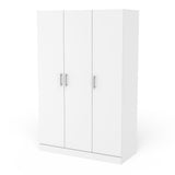 3 Drawer Wardrobe White S4O0 - product image 1