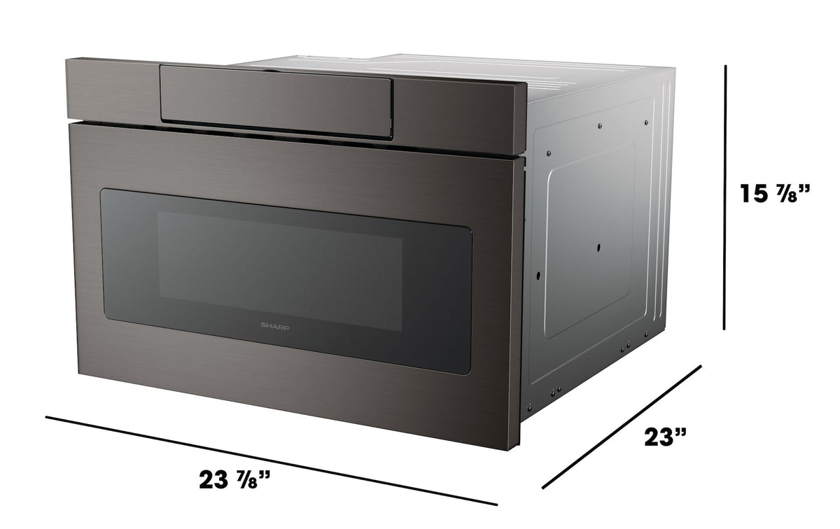 Black Stainless Steel Microwave Drawer Oven, 24-in M8X0 - product image 7