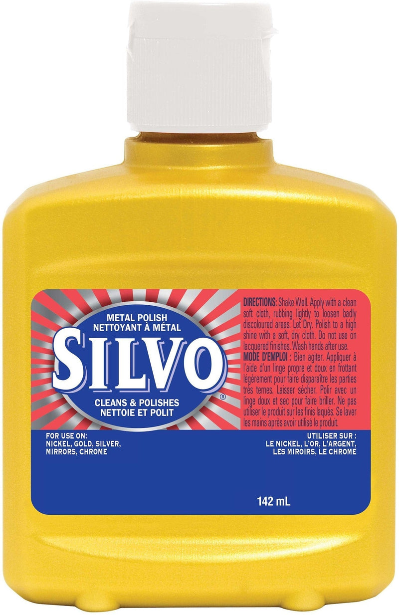 Metal Polish, Cleans & Polishes Nickel, Gold, Silver, Mirrors & Chrome, 142-mL H6N8