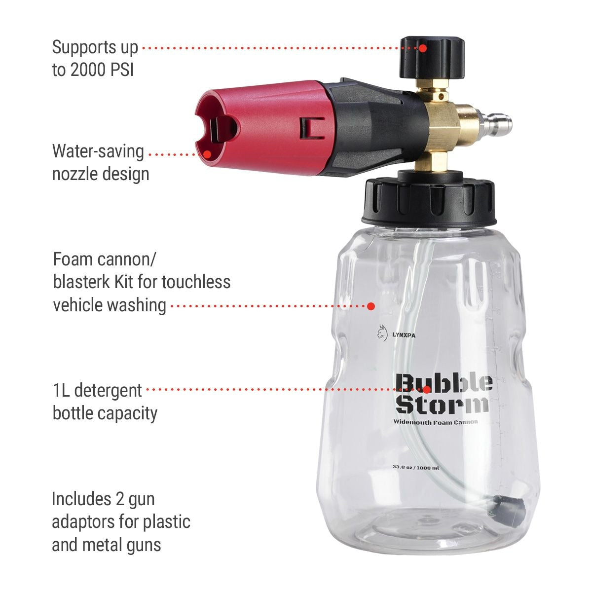 Platinum Foam Blaster Kit, 1-L T6Z7 - product image 2