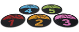 Shot Spotz Indoor/Outdoor Numbered Basketball Training Markers with Digital Timer J2W9 - product image 2