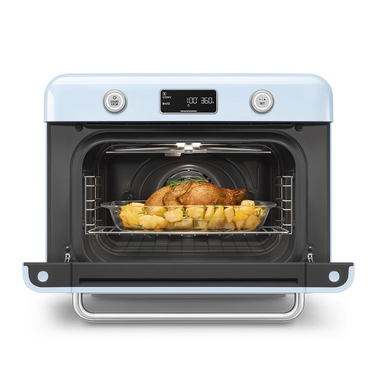 Combi Multifunction Steam Oven with Airfry, Pastel Blue Y5V3 - product image 7