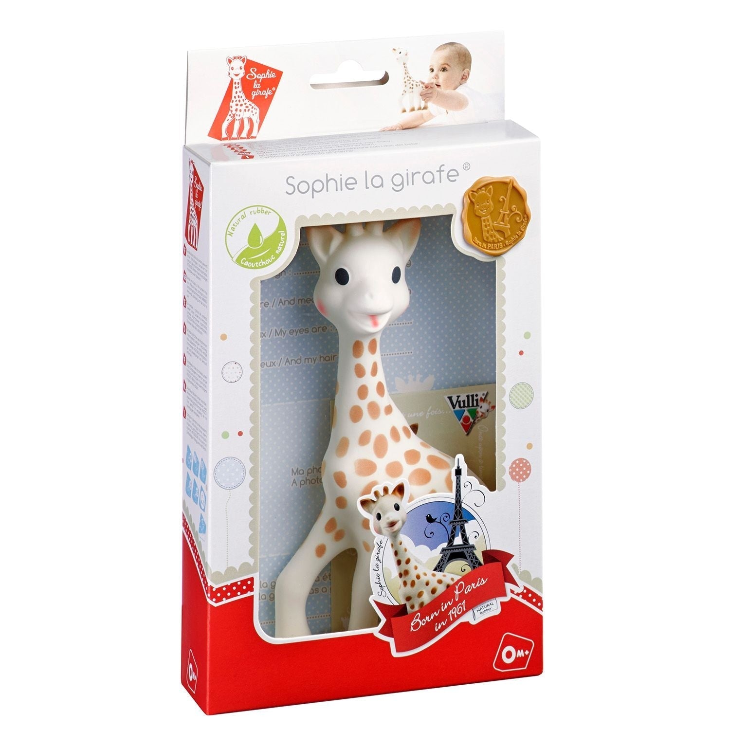 La Girafe Squeaky Toy for Babies, Ages 0m+ V1Y1 - product image 4