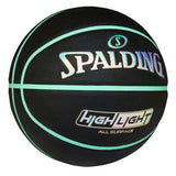 Highlight Foil Basketball, Black/Mint, Size 7 C2U4 - product image 3