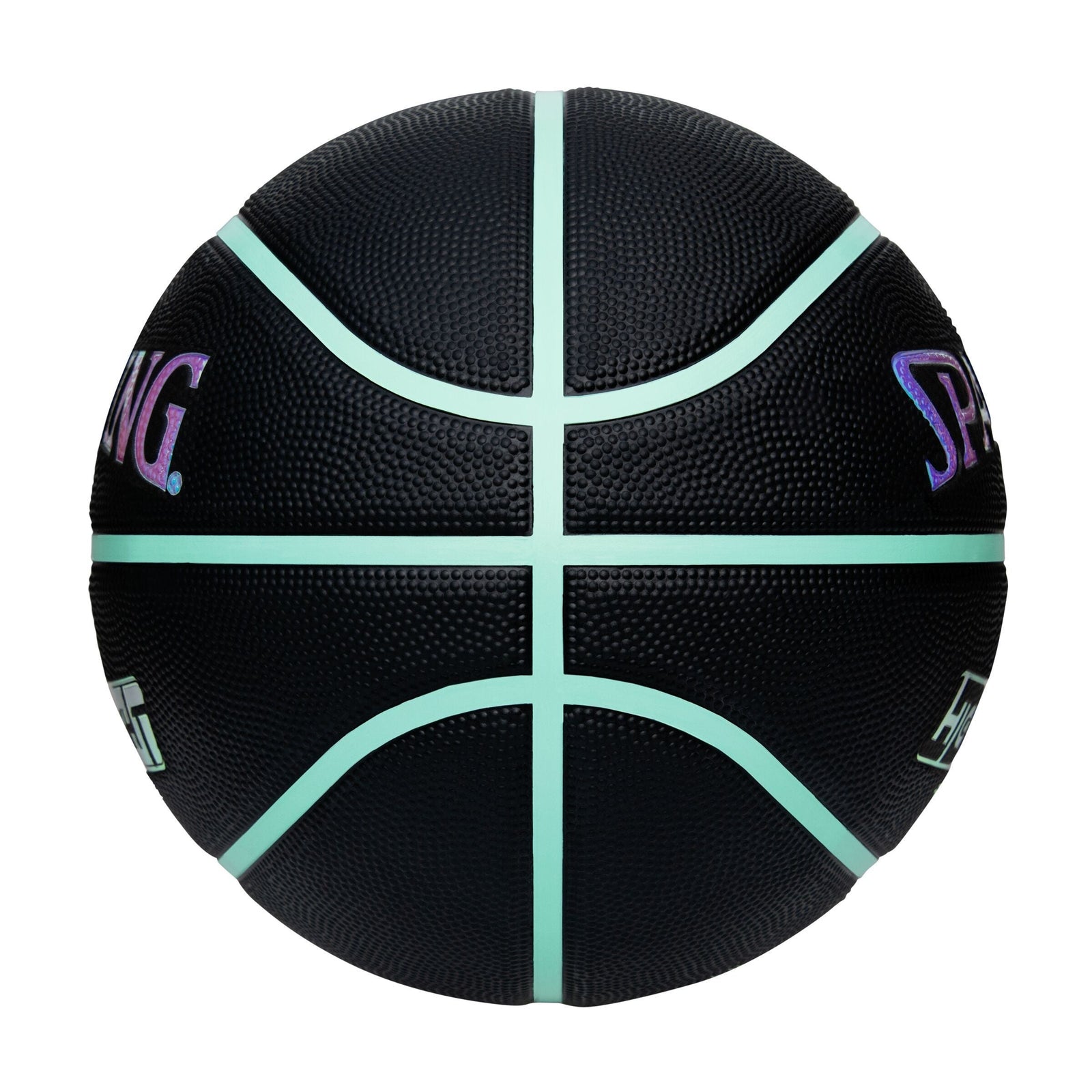 Highlight Foil Basketball, Black/Mint, Size 7 C2U4 - product image 4