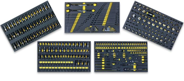 Professional Grade Black Chrome Socket Set, SAE/Metric, 427-pc Z2D2 - product image 3