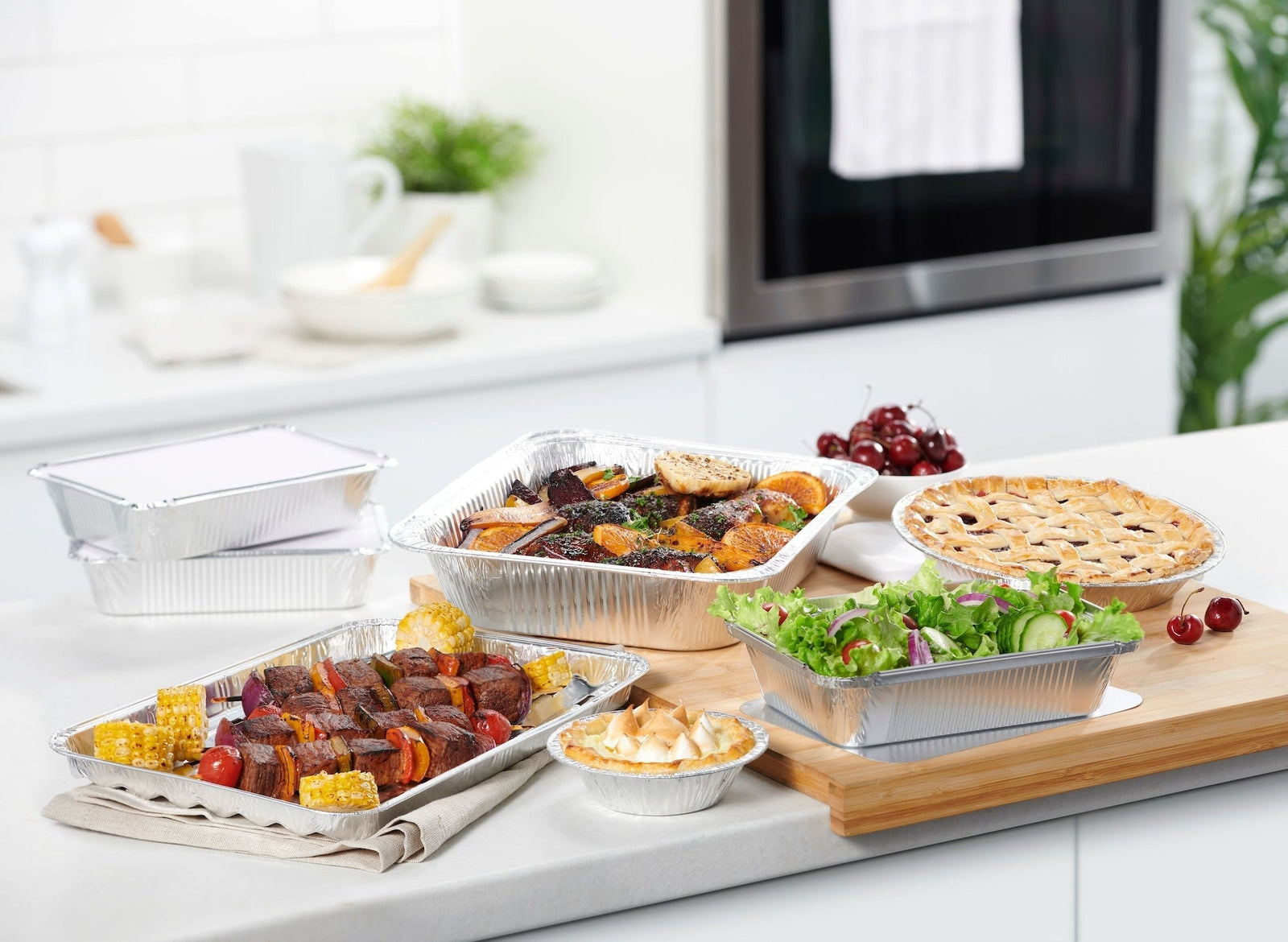 Disposable Aluminum Half Steam Table Pan, 10-pk A5G0 - product image 8