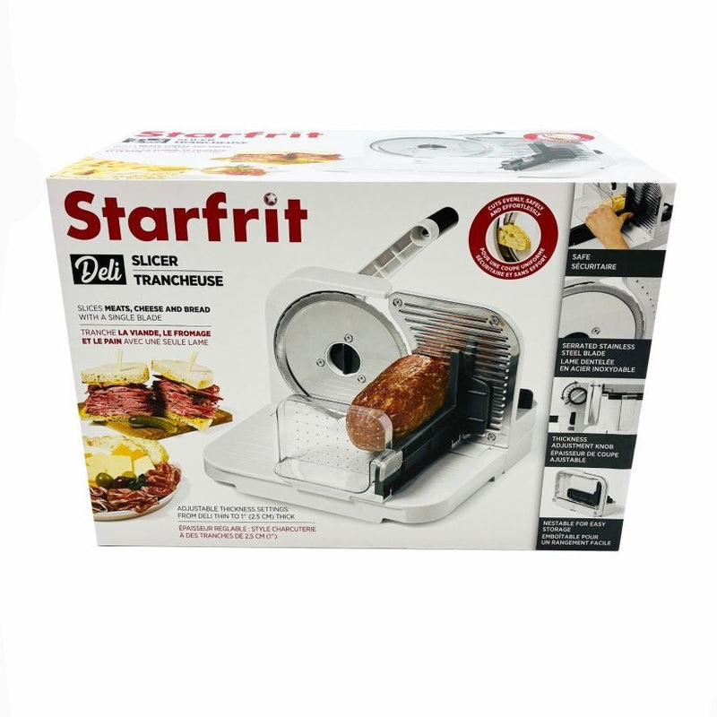 Manual Deli Slicer with Stainless Steel Blade Y4J5