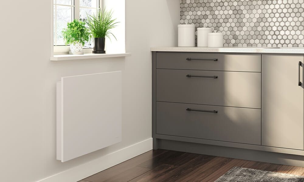 Convector Heater withBuilt-In Electric Thermostat, 1500W, White F7V4 - product image 5