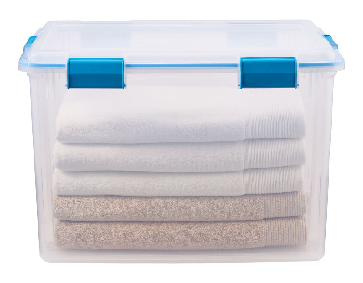 Clear Storage Box with Gasketed Lid, 76-L W0U6 - product image 3