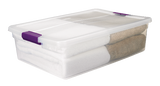 ClearView Storage Box with Latched Lid, 30-L E4I8 - product image 1
