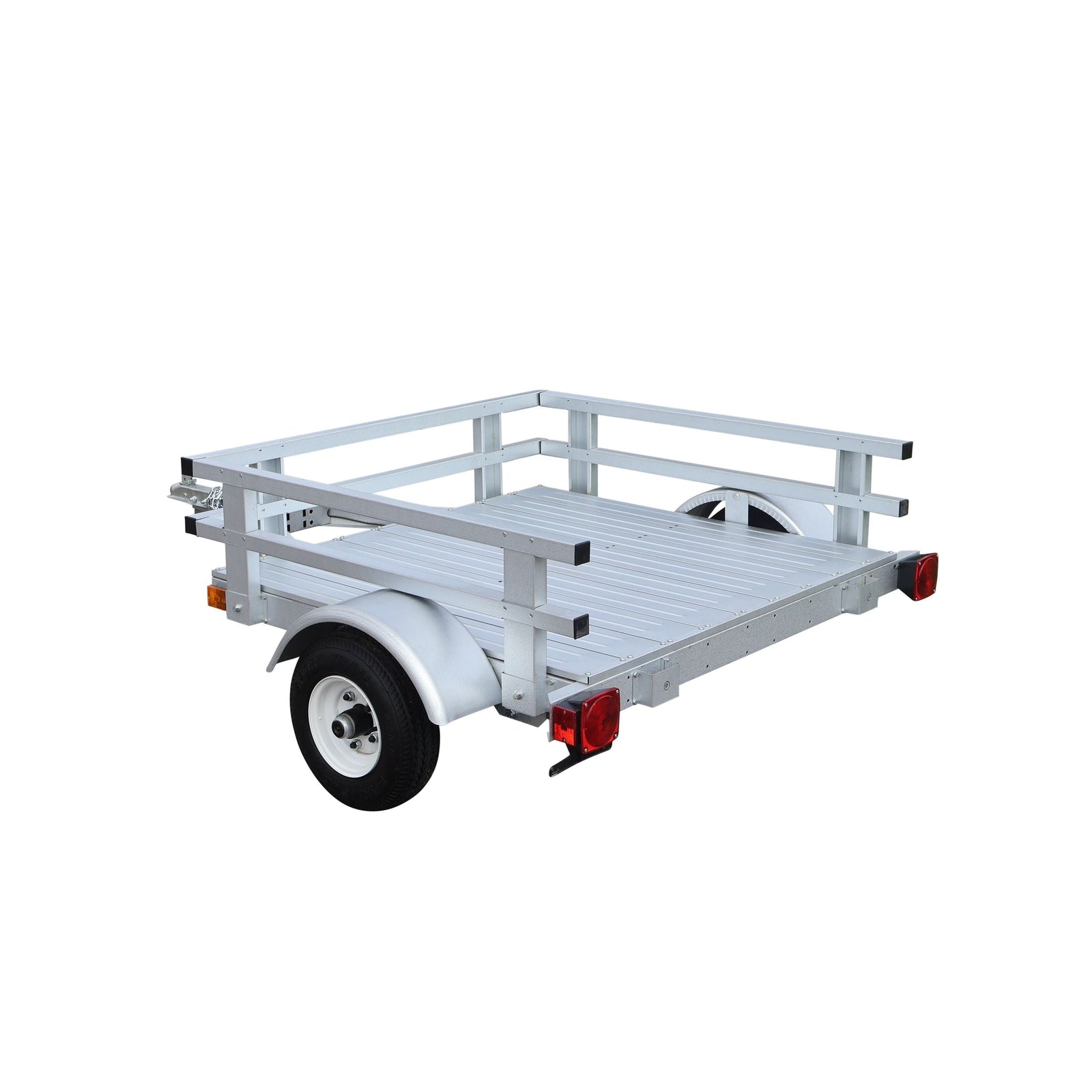 4x4-ft Rail Side Galvalume Plus Kit Trailer W2M4 - product image 5