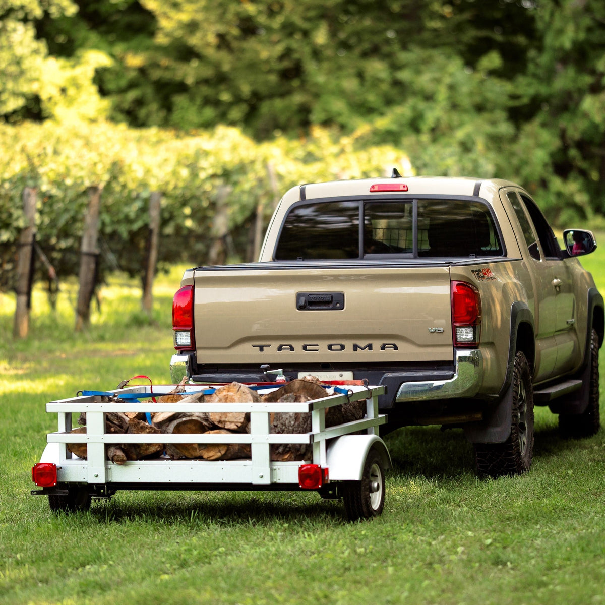4x4-ft Rail Side Galvalume Plus Kit Trailer W2M4 - product image 6