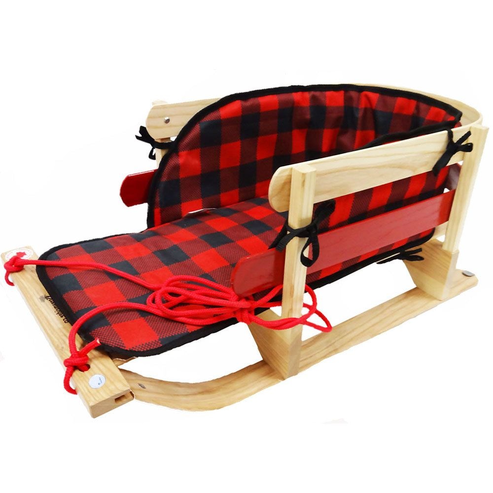 Alpine Slasher Winter Seat Pad Cushion For Traditional Wooden Baby Sleigh/Sled R8T6 - product image 3
