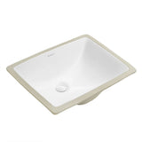Plaisir 18.5 Rectangular Under-Mount Bathroom Sink R5U3 - product image 2