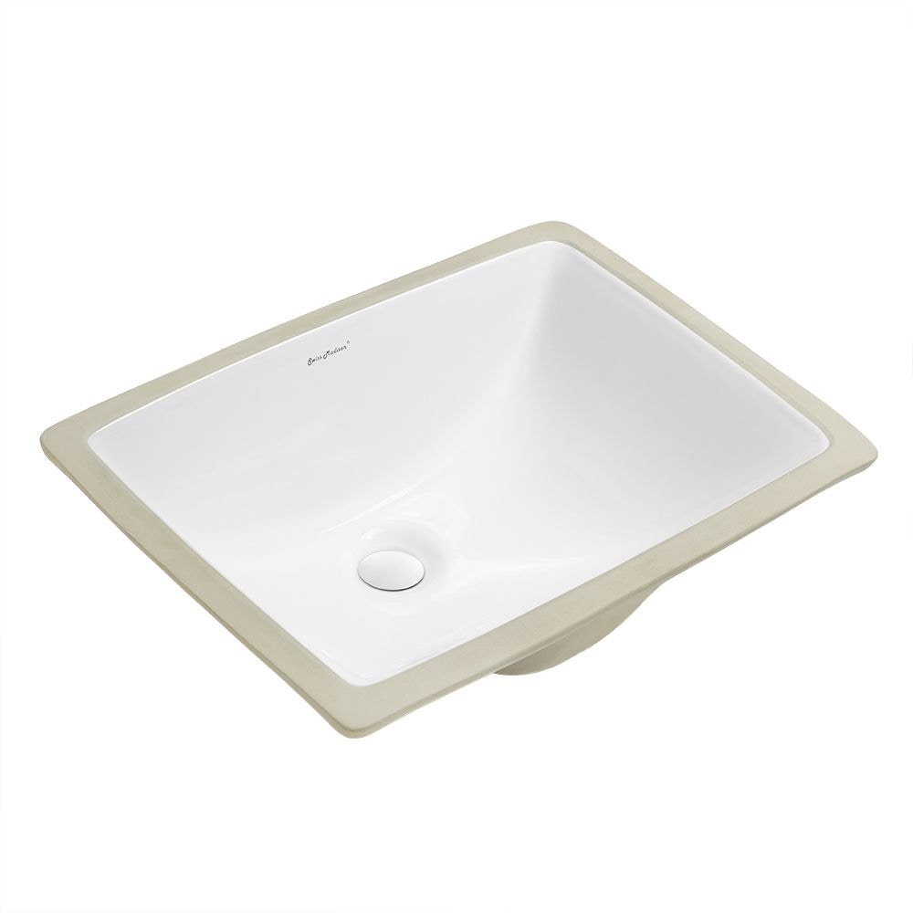 Plaisir 18.5 Rectangular Under-Mount Bathroom Sink R5U3 - product image 2