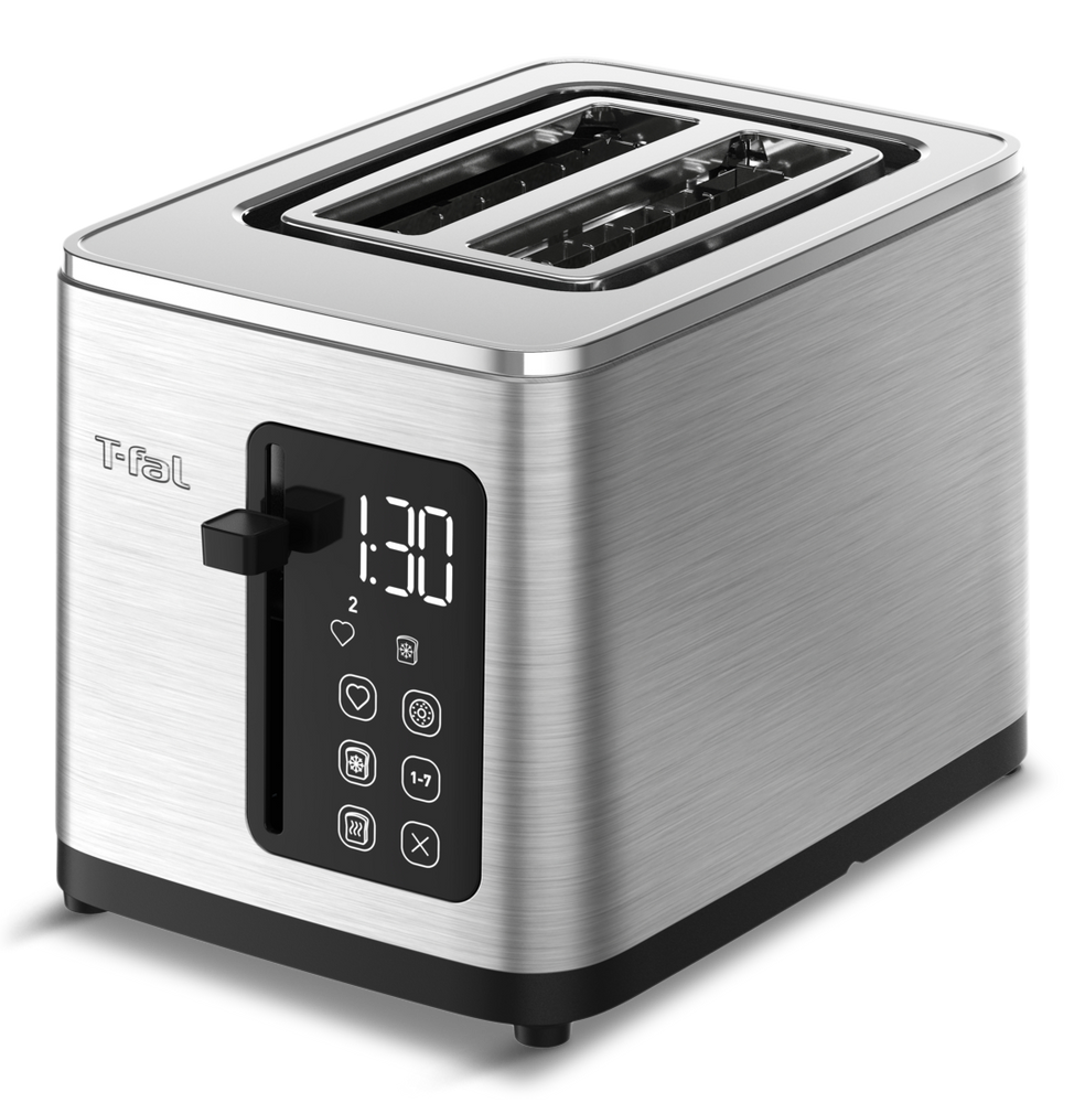 2-Slice Stainless Steel Digital Toaster, Extra wide slots, 7 Browning levels D7U9 - product image 2