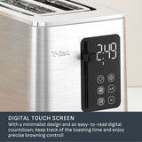 2-Slice Stainless Steel Digital Toaster, Extra wide slots, 7 Browning levels D7U9 - product image 8