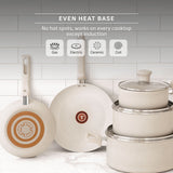 Beige 10-Piece Non-Stick Set, Beige X2Y5 - product image 6