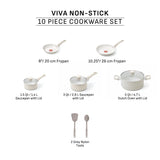 Beige 10-Piece Non-Stick Set, Beige X2Y5 - product image 7