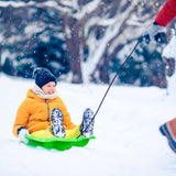 Dinosaur Paw Kids' 1-Person Plastic Winter Snow Sled/Toboggan with Tow Rope B8A8 - product image 5