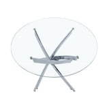 Me Home Star Glass Round Dining Table J5H1 - product image 3