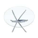 Me Home Star Glass Round Dining Table J5H1 - product image 4