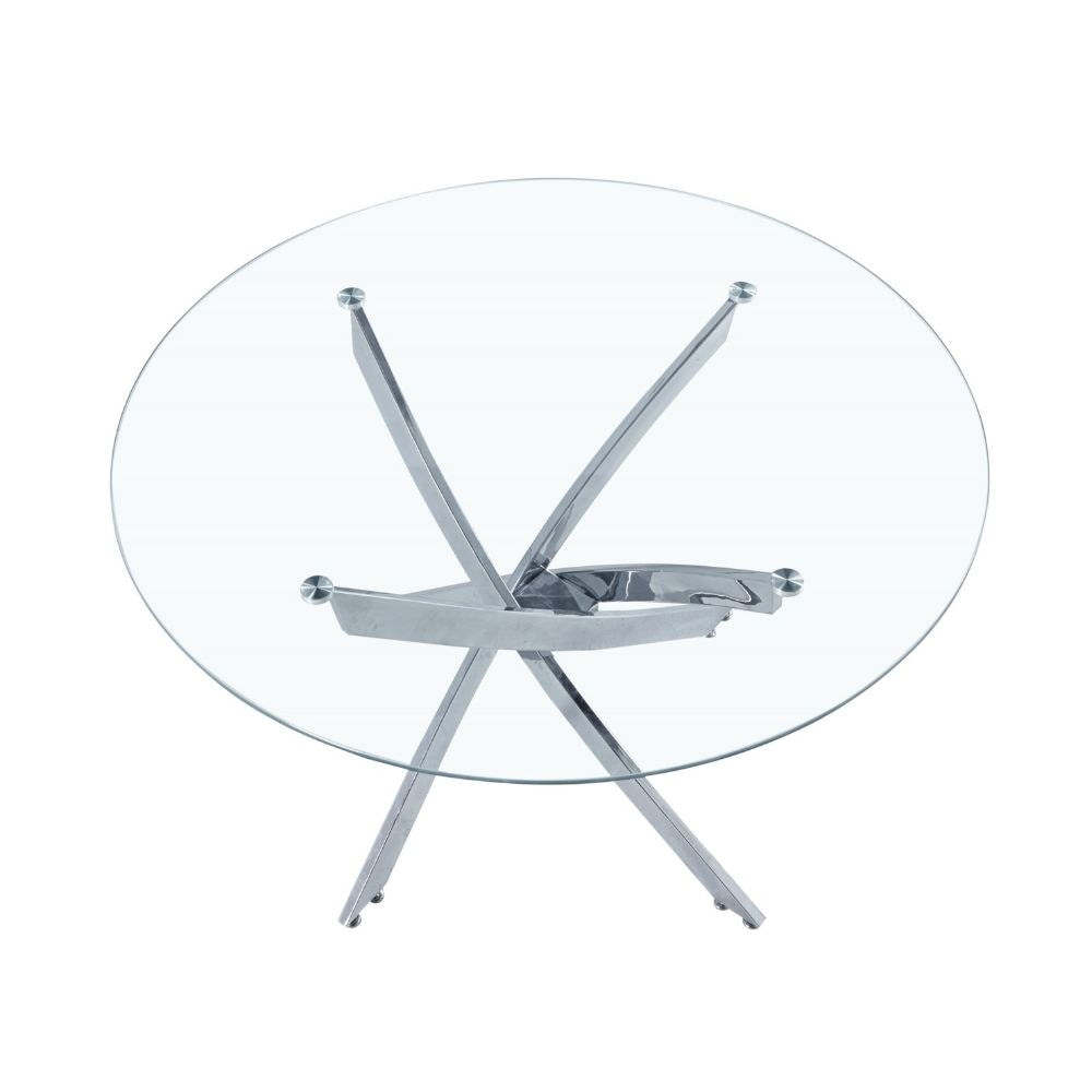 Me Home Star Glass Round Dining Table J5H1 - product image 4