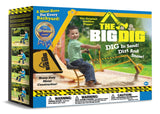 The Big Dig Kids' Ride-On Digger Excavator, Yellow, Ages 3+, for Summer/Backyard Activities C5F0 - product image 1