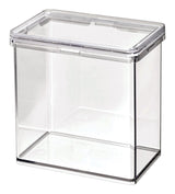 The Home Edit by iDESIGN Clear Stackable Medium Canister with Air Tight Lid, 1.42-L L9P0 - product image 1
