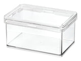 The Home Edit by iDESIGN Clear Stackable Small Canister with Air Tight Lid, 0.47-L L2W9 - product image 1