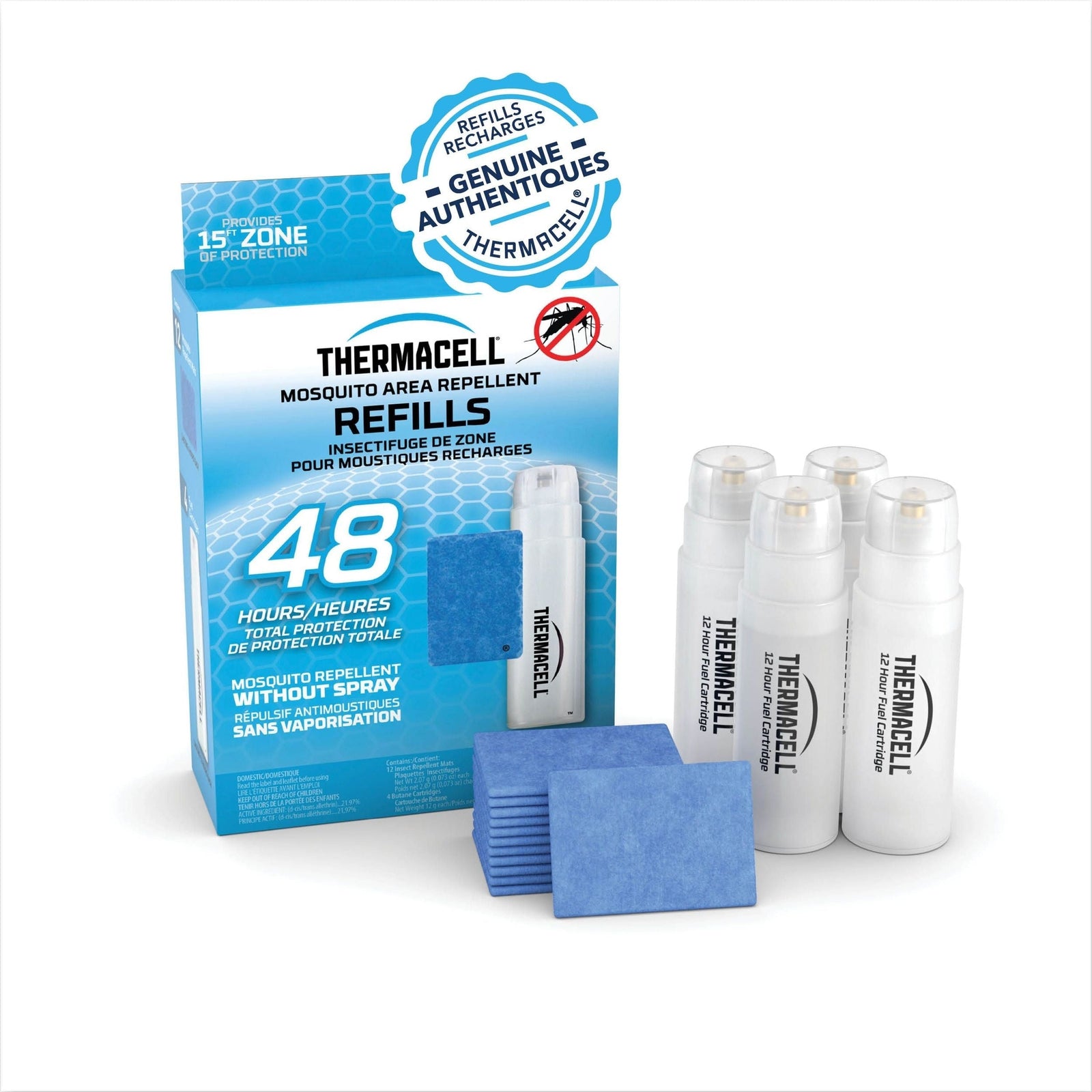 Fuel-ZoneGuard Fuel Powered Mosquito Repellent 48-Hr Refill Pack S3K1 - product image 2