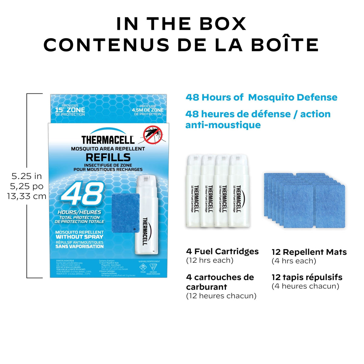 Fuel-ZoneGuard Fuel Powered Mosquito Repellent 48-Hr Refill Pack S3K1 - product image 3