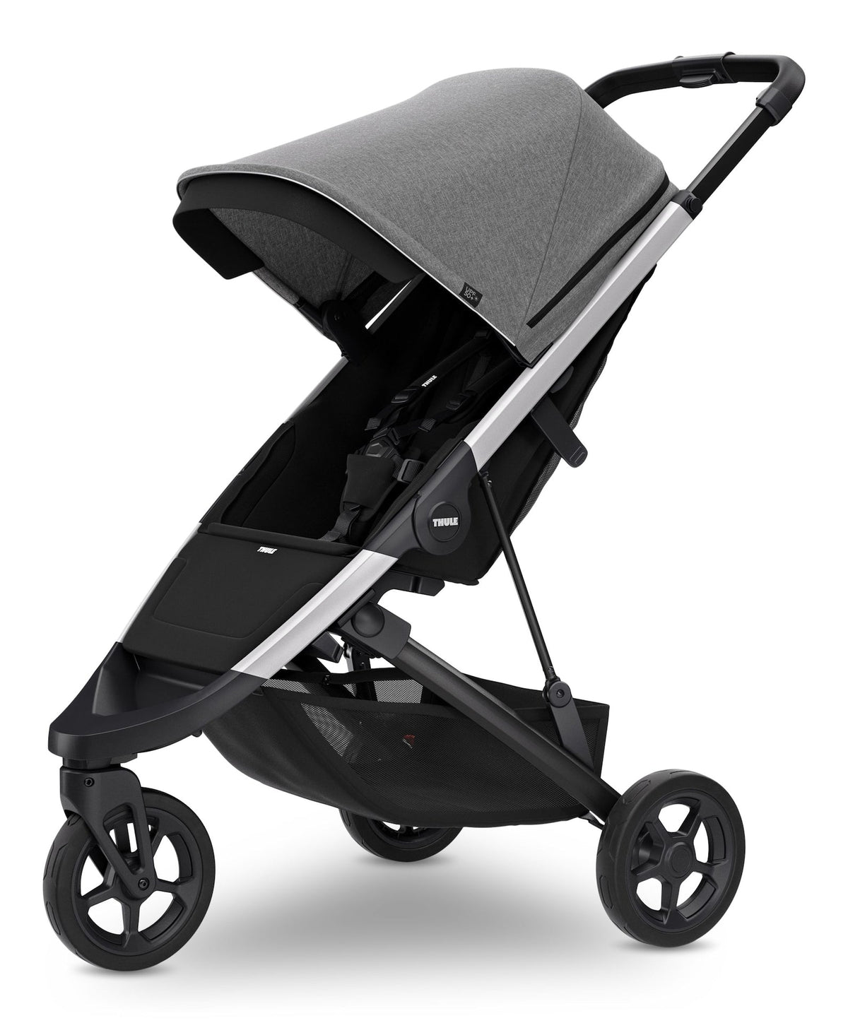 Spring Lightweight Everyday Stroller, Grey Mélange A6J5 - product image 1