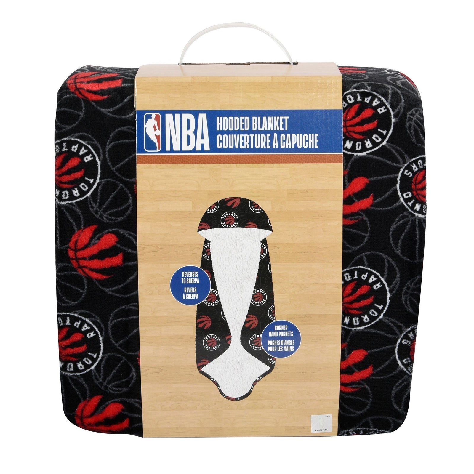 Toronto Raptors Hooded Ultra Plush Blanket T8K7 - product image 4