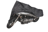 Premium Polyester Motorcycle Cover, Black, Medium X3H6 - product image 1
