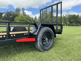 60-in x 10-ft Landscape Utility Trailer with Ramp Gate F0G1 - product image 3