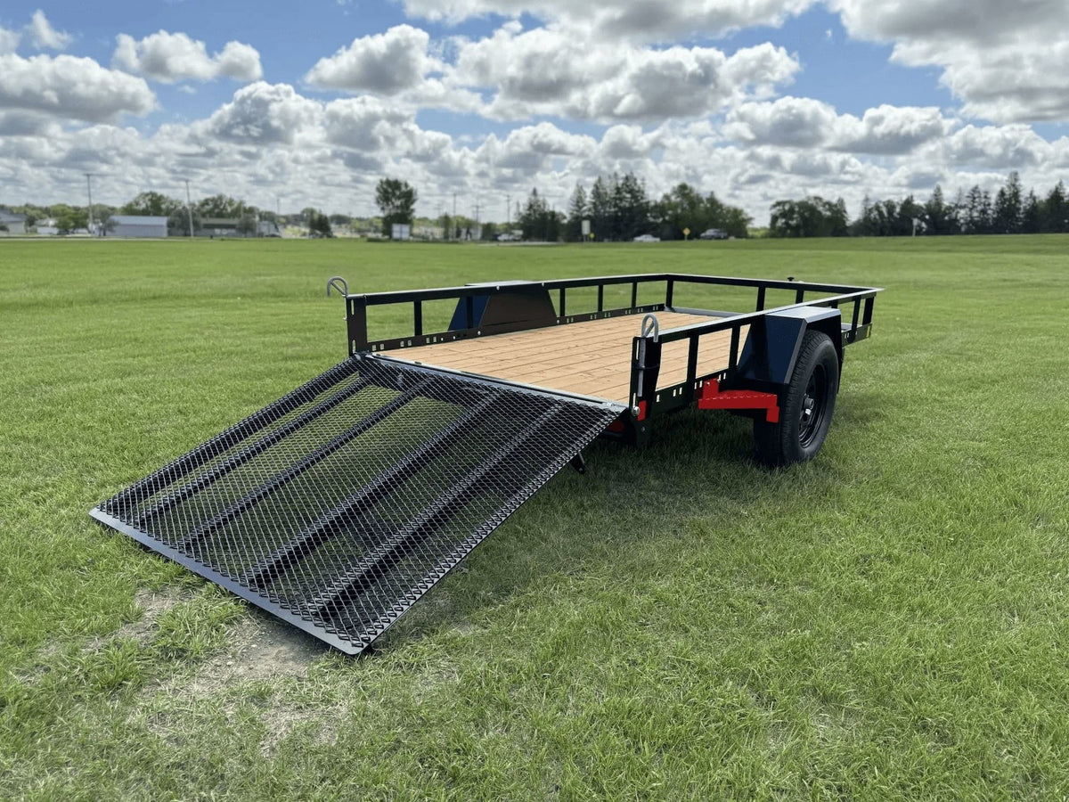 60-in x 10-ft Landscape Utility Trailer with Ramp Gate F0G1 - product image 5