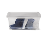 type A Clarity Transparent Storage Box with Lid, 15-L E8U8 - product image 4