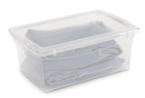 type A Clarity Transparent Storage Box with Lid, 15-L E8U8 - product image 6