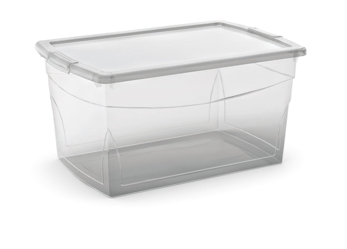 type A Clarity Transparent Storage Box with Lid, 50-L U4Y4 - product image 2