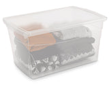 type A Clarity Transparent Storage Box with Lid, 50-L U4Y4 - product image 4