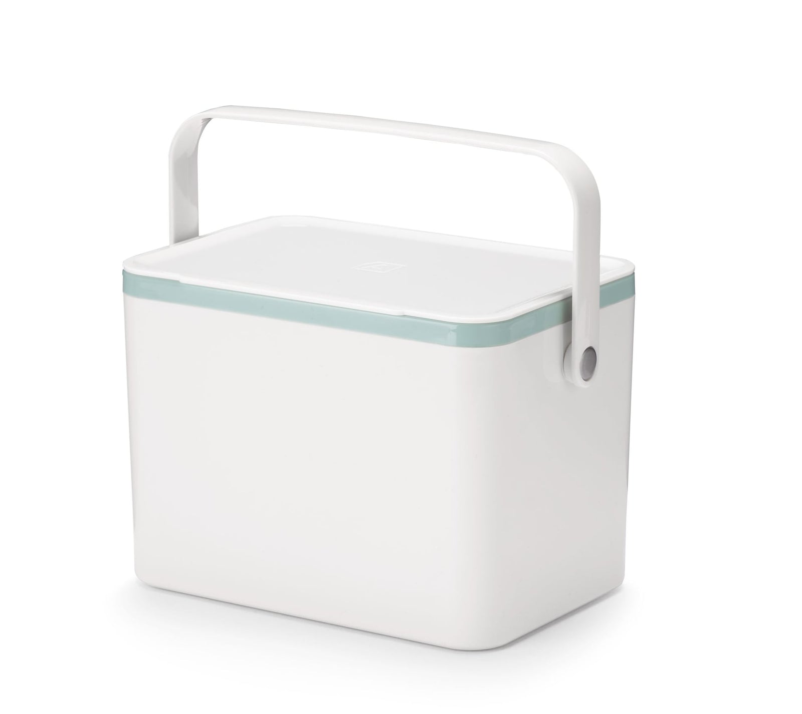 type A Plastic Rectangular Compost Bin, White, 4-L L7C1 - product image 1